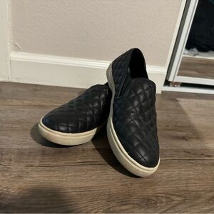 Steve Madden vegan leather ECENTRCQ slip ons sneaker.